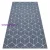 Kab. Fonott sizal flat szőnyeg 48721/591 TAKARÓKA 3D kék 160x230 cm