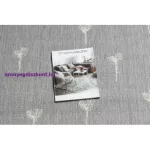 Kab. Fonott sizal flat szőnyeg 48779/637  szürke krém  140x200 cm