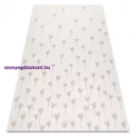 Kab. Fonott sizal flat szőnyeg 48779/526  krém rózsaszín 160x230 cm