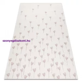   Kab. Fonott sizal flat szőnyeg 48779/526  krém rózsaszín 160x230 cm
