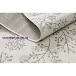 Kab. Fonott sizal flat szőnyeg 48774/367 Levelek Madarak krém szürke 160x230 cm