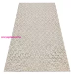 Kab. Fonott sizal szőnyeg boho 46299651 Gyémánt bézs 160x230 cm
