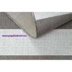 Kab. Fonott sizal flat szőnyeg 48644686 Csíkok fehér bézs 120x170 cm