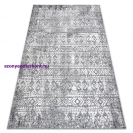   Kab. Szőnyeg SOLE D3732 Aztec gyémánt lapos szövött szürke / bézs 120x170 cm