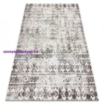 Kab. Szőnyeg SOLE D3732 Aztec gyémánt lapos szövött bézs 140x190 cm