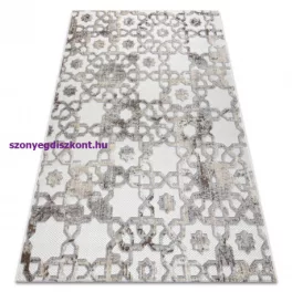   Kab. Szőnyeg SOLE D3882 lapos szövött bézs / szürke 140x190 cm