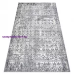 Kab. Szőnyeg SOLE D3732 Aztec gyémánt lapos szövött szürke / bézs 180x270 cm