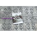 Kab. Szőnyeg SOLE D3732 Aztec gyémánt lapos szövött szürke / bézs 200x290 cm