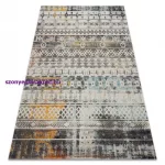 Kab. Modern szőnyeg MUNDO E0591 boho etnikai szabadtéri bézs  80x250 cm