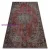 Kab. Modern szőnyeg MUNDO E0691 vintage szabadtéri piros / bézs  80x250 cm