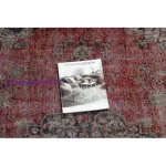 Kab. Modern szőnyeg MUNDO E0691 vintage szabadtéri piros / bézs  80x250 cm