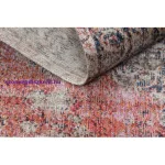 Kab. Modern szőnyeg MUNDO E0691 vintage szabadtéri piros / bézs  80x250 cm