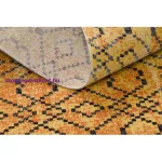Kab. Modern szőnyeg MUNDO D5751 glamour szabadtéri narancssárga / fekete 120x170 cm