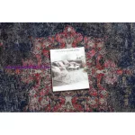 Kab. Modern szőnyeg MUNDO E0551 vintage szabadtéri piros / fekete 120x170 cm