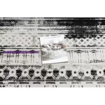 Kab. Modern szőnyeg MUNDO E0592 etnikai szabadtéri bézs / fekete 120x170 cm