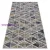 Kab. Modern szőnyeg MUNDO D7891 gyémánt, háromszögek 3D szabadtéri szürke / bézs  140x190 cm
