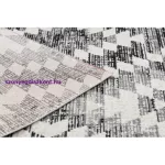 Kab. Modern szőnyeg MUNDO D7461 gyémánt 3D szabadtéri szürke / bézs  180x270 cm
