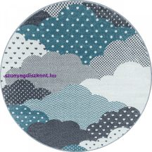 BAMBI 820 BLUE 120 x 120 -kör szőnyeg