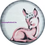 Ay. BAMBI 850 PINK 120 x 120 -kör szőnyeg