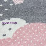 Ay. Bambi 820 pink 160 x 160 -kör szőnyeg