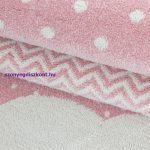 Ay. Bambi 820 pink 160 x 160 -kör szőnyeg