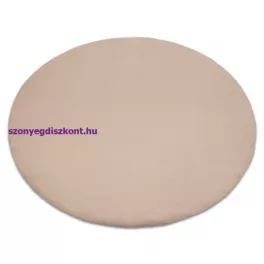 Kab. Szőnyeg BUNNY kör taupe bézs kör 100 cm