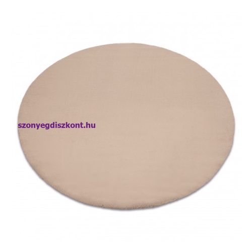 Szőnyeg BUNNY kör taupe bézs kör 120 cm