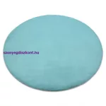 Kab. Szőnyeg BUNNY kör aqua kék kör 120 cm