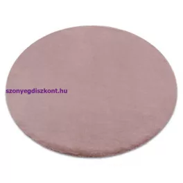 Kab. Szőnyeg BUNNY kör rózsaszín kerék 160 cm