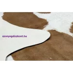 Kab. Szőnyeg mesterséges bőr G5069-2 fehér barna bőr 155x195 cm