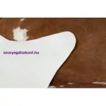 Kab. Szőnyeg mesterséges marhabőr, tehén G5070-2 fehér barna bőr 180x220 cm