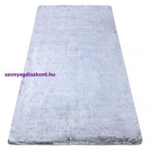   Modern, mosható szőnyeg LAPIN shaggy, csúszásgátló szürke / elefántcsont 80x150 cm