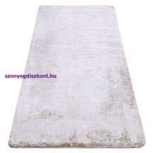   Modern, mosható szőnyeg LAPIN shaggy, csúszásgátló bézs / elefántcsont 133x180 cm