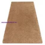 Kab. Modern, mosható szőnyeg LAPIN shaggy, csúszásgátló elefántcsont / barna 180x270 cm