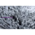 Kab. Modern, mosható szőnyeg LAPIN shaggy, csúszásgátló szürke / elefántcsont 120x160 cm