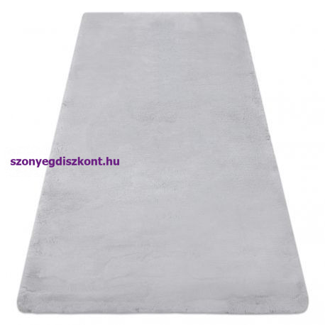 Modern, mosható szőnyeg TEDDY shaggy, plüss, nagyon vastag, csúszásgátló szürke 160x220 cm