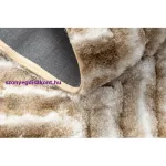 Kab. Modern FLIM 010-B1 shaggy szőnyeg, labirintus - bézs 80x150 cm