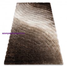   Modern FLIM 006-B2 shaggy szőnyeg, Hullámok - barna 80x150 cm