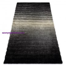   Modern FLIM 007-B6 shaggy szőnyeg, Csík - szürke 120x160 cm