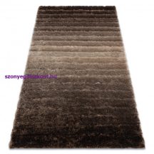 Modern FLIM 007-B3 shaggy szőnyeg, Csík - barna 160x220 cm