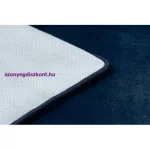 Kab. Modern, mosható szőnyeg POSH shaggy, plüss, vastag, csúszásgátló, sötétkék 80x150 cm