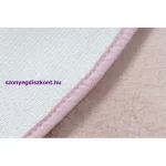 Kab. Modern, mosható szőnyeg POSH kör shaggy, plüss, vastag, csúszásgátló, pirosító rózsaszín kör 80 cm