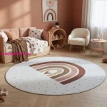 Ay. Coco 1132 krém kör gyerekszőnyeg 120 x 120 cm