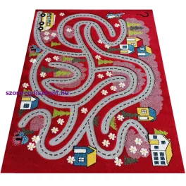 Dy. color kids 02 piros 200 x 290 cm szőnyeg