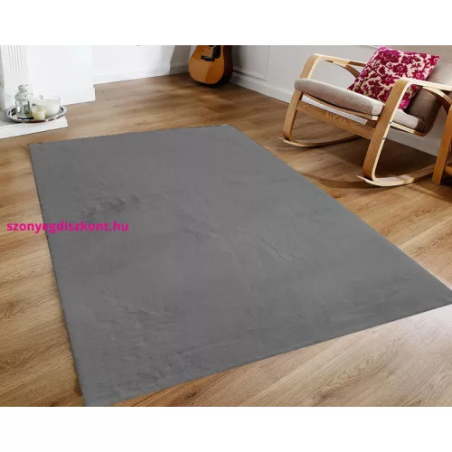 Ber. COZY 1453 sötétszürke 140 x 200 cm szőnyeg