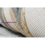 Kab. Szőnyeg BOTANIC 65265 Monstera levelek lapos szőtt - ekrü 137x190 cm