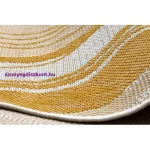 Kab. Fonott sizal szőnyeg SION Márvány  22169 lapos szövött ecru / bézs / sárga 180x270 cm