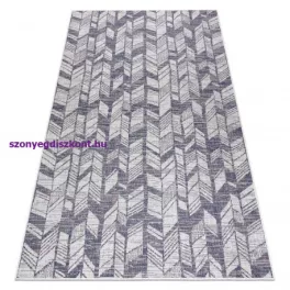   Kab. Fonott sizal szőnyeg SION 22180 lapos szövött ecru / kék / rózsaszín 80x150 cm