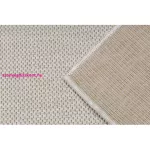 Kab. Fonott sizal szőnyeg SION A5165A Melange lapos szövött ekrü / krém 60x100 cm