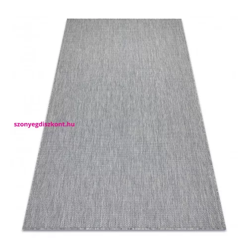 Kab. Fonott sizal szőnyeg SION A5165A Melange lapos szövött szürke 120x170 cm
